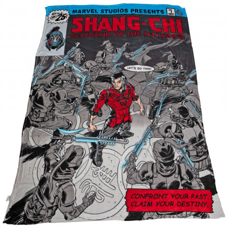 Marvel Shang Chi Master of Kung Fu Blanket